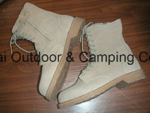 High Quality Desert Camo Suede Boot