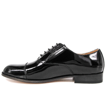 Zapatos oficina formal hombre piel charol liso 1250