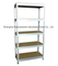 4 Tiers Metal Rack Storage Shelf (7537F-100)