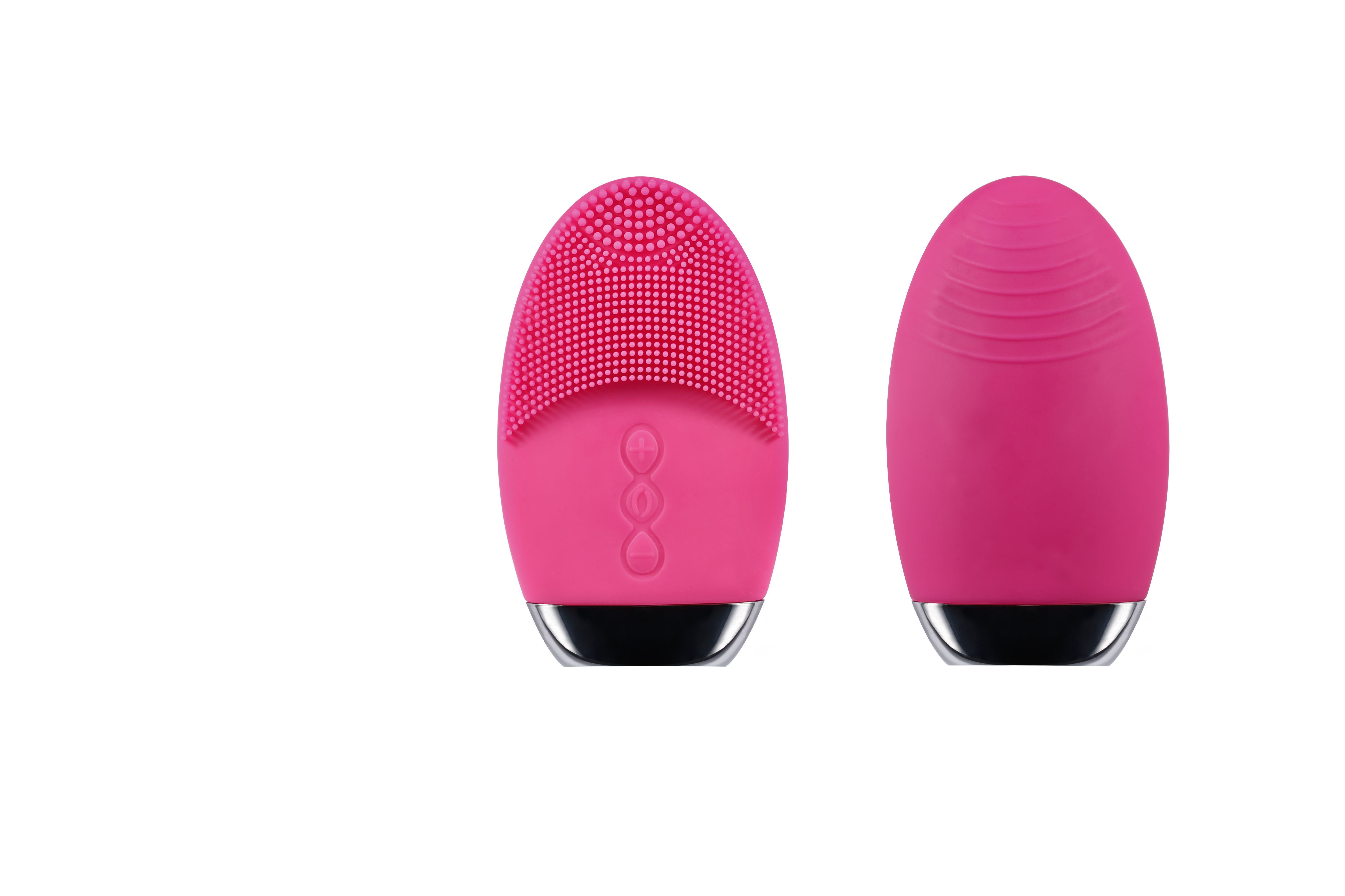 Silicon Facial Skin Care Cleansing Brush with Massager