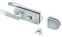 锌合金玻璃门锁/玻璃锁（FS-212）