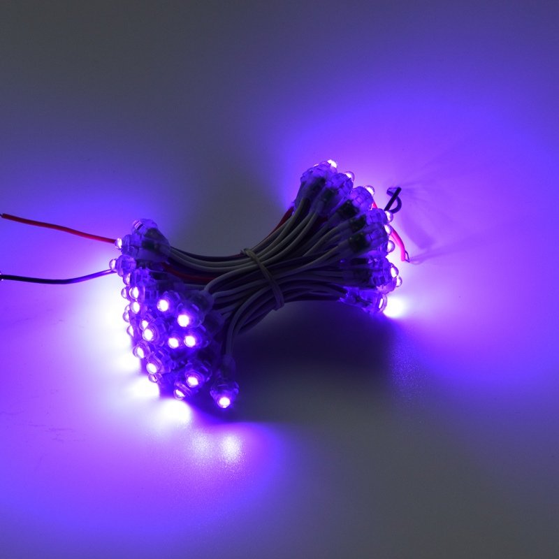 9mm Purple Led Pixel Light Use for Outdoor Advertising 