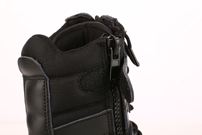 99011 genuine leather EVA rubber sole military boots