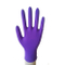 disposable purple Ding nitrile glove