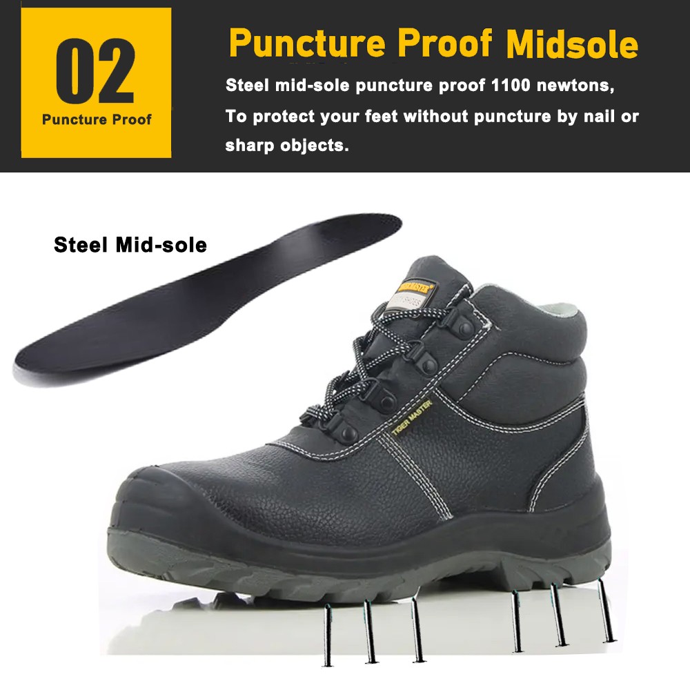 Oil And Slip Resistance Steel Toe Safety Jogger Shoes Safety