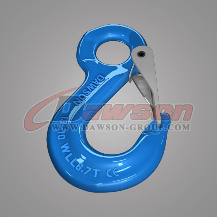 Grade 100 Eye Sling Hook with Latch for Lifting Slings, G100 Sling Hook - China Manufacturer Supplier, Factory スリングを持ち上げるためのラッチ付きグレード 100 アイ スリング フック、G100 スリング フック - 中国メーカー サプライヤー、工場
