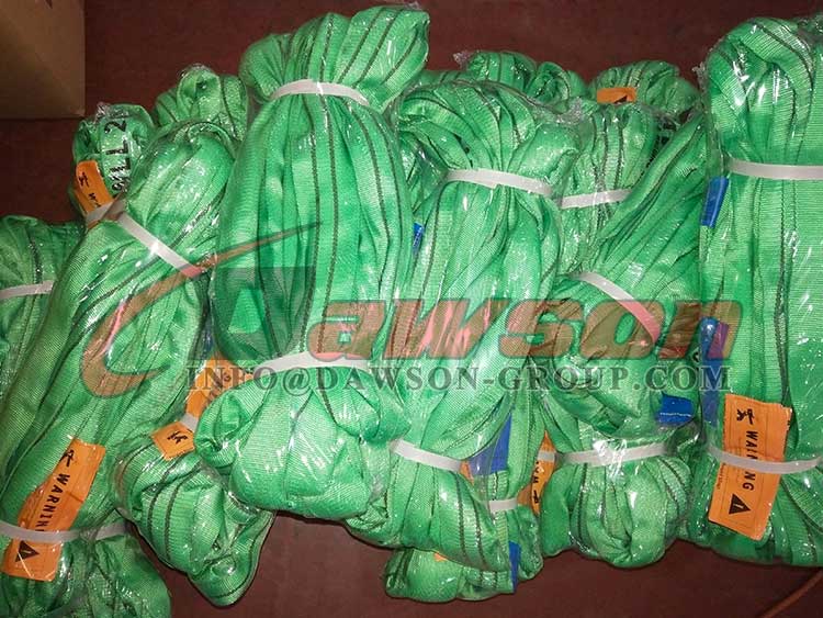 Eslinga de elevaci&oacute;n 2T, eslingas redondas con ojo - Dawson Group Ltd. - Fabricante, proveedor de China