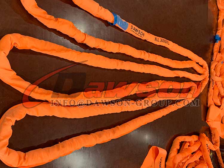 リフティング用 30T ラウンドスリング、ポリエステルラウンドスリング - Dawson Group Ltd. - 中国メーカー、サプライヤー、工場