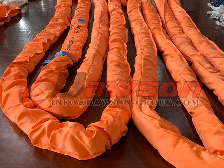 Eslinga redonda de 10000 KG, eslinga de elevaci&oacute;n sint&eacute;tica - Dawson Group Ltd. - Fabricante, proveedor y f&aacute;brica de China