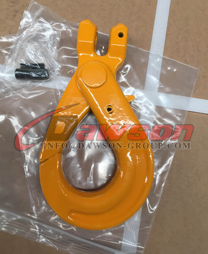 Gancho autoblocante de horquilla tipo europeo G80 para eslingas de cadena de elevaci&oacute;n - Dawson Group Ltd. - Proveedor y exportador de China