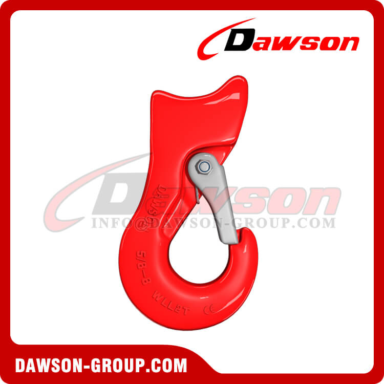 DS072 Gancho de gargantilla con ojo deslizante de grado 80 para eslingas de cadena de elevaci&oacute;n - Dawson Group Ltd. - Fabricante, proveedor de China