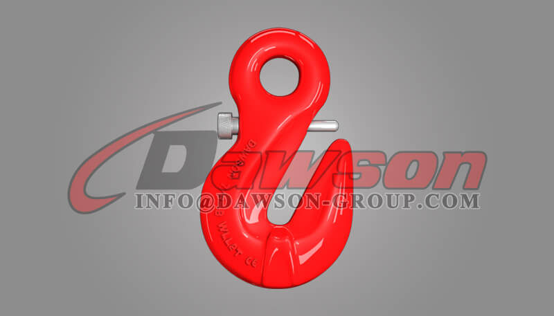 DS317 Gancho de agarre de cuna para acortamiento de ojos de grado 80 con pasador de seguridad para cadena de amarre - Dawson Group Ltd. - Fabricante de China