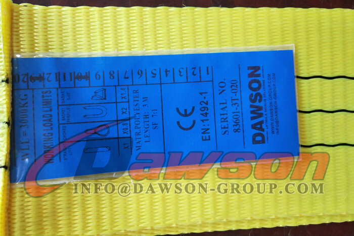 3T ウェビングスリング - リフティングスリング - Dawson Group Ltd. - 中国メーカー