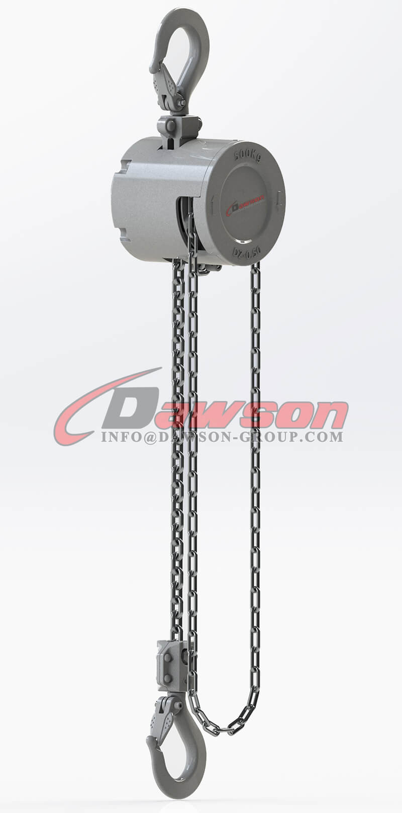 Mini polipasto de cadena de aleaci&oacute;n de aluminio de 250 kg, bloque de cadena - Dawson Group Ltd. - Fabricante de China (2)