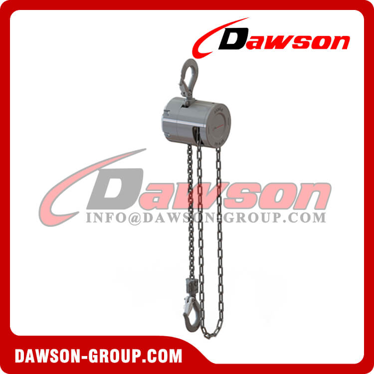 Mini polipasto de cadena de aleaci&oacute;n de aluminio, bloque de cadena - Dawson Group Ltd. - Proveedor de China
