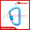 DS7112B Hebilla para escalada en roca, mosquetones 7075 Clip a presión
