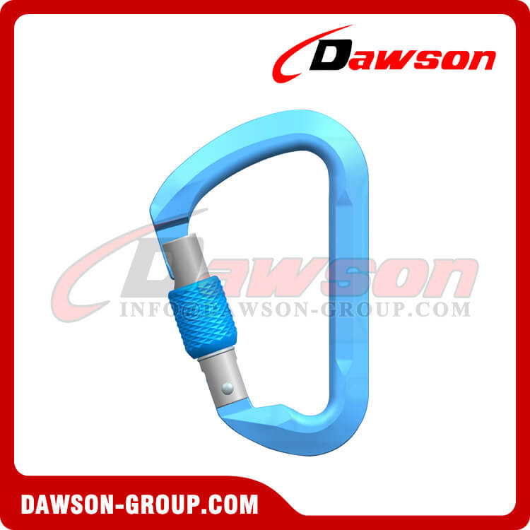 DS7112B Hebilla para escalada en roca, mosquetones 7075 Clip a presión