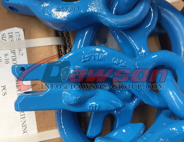 Conjunto de elo mestre grau 100 com gancho de 4 garras - Dawson Group Ltd.