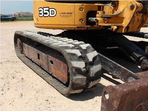 Rubber Track ----John Deere 35D excavator