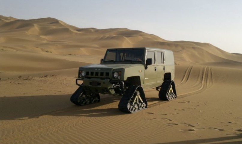 Rubber Track Conversion System (Military Version) (KCM-LE400)