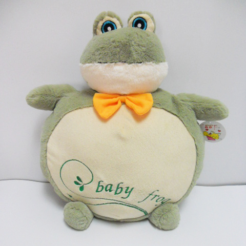 Hot Sale Plush Stuffed Baby Frog Pillow