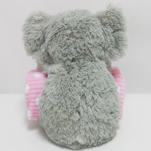 Stuffed Soft Plush Elephant Toy Baby Blanket