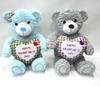 Custom Colorful Valentine Day Beautiful Plush Teddy Bear with Heart