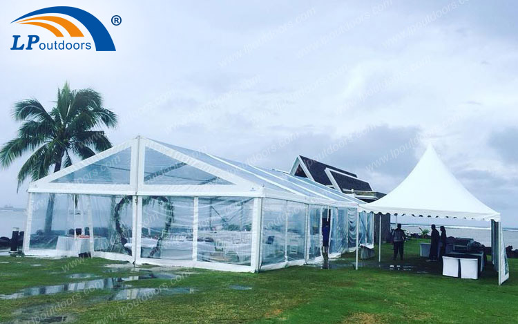Larege Outdoor Transparent Pagoda Marquee Tent Tienda Larege Outdoor Transparent Pagoda Marquee