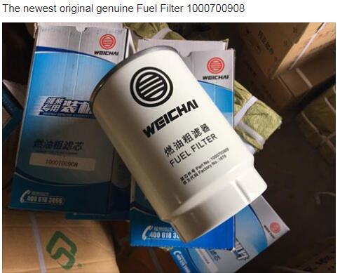 Fuel Filter 1000700908 Sdlg Spare Parts