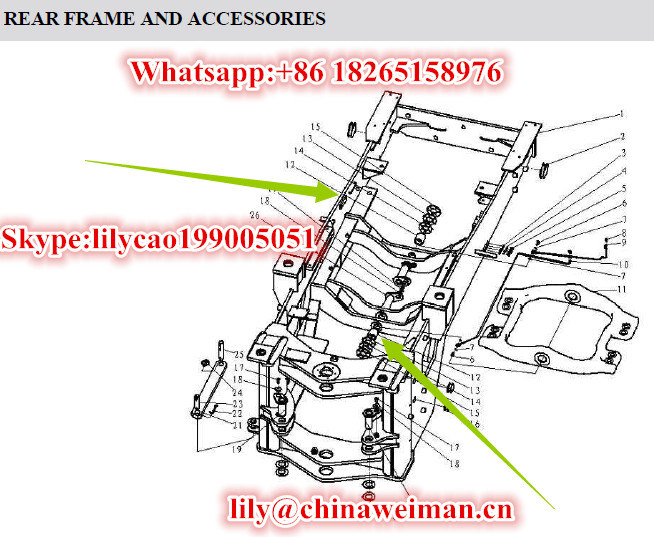 Sdlg LG953 LG956 LG958 Front End Loader Parts Sleeve/Bushing 29270001031