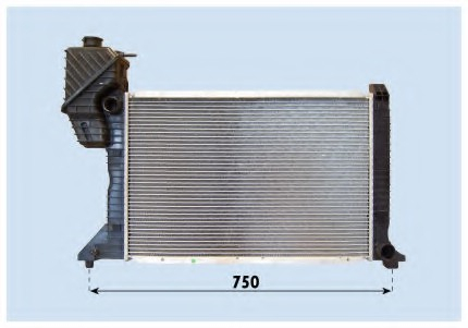 Radiator for MERCEDES BENZ