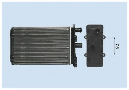 Radiator for AUDI /VW