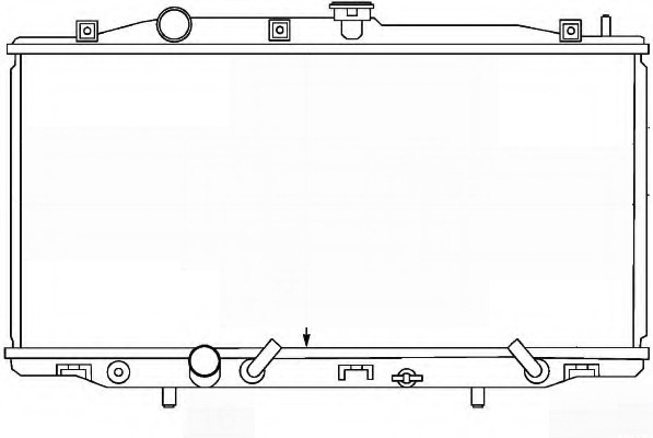 Radiator for HONDA