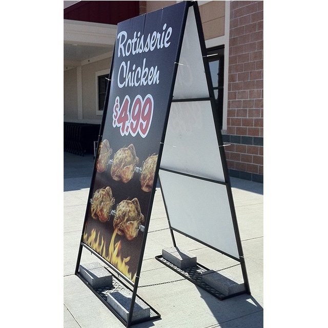 Large 48"x72" A Frame Sidewalk Sign ,Double sided MF4872DS