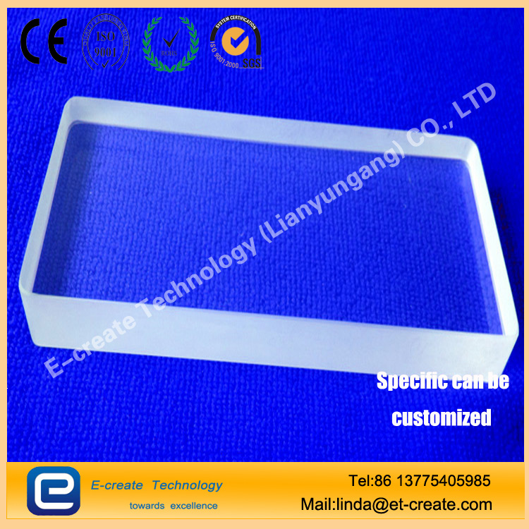 Quartz glass lens fine polishing high transmittance high purity quartz ball can be customized film can be coated