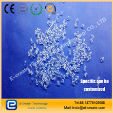High transmission LED quartz lens