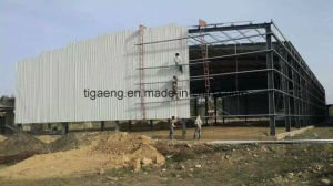 Structure m&eacute;tallique d'envergure multi pr&eacute;fabriqu&eacute;e bon march&eacute; accessible en m&eacute;tal pour le Ghana