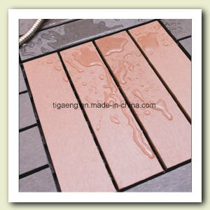 Decking de WPC/bois de construction en bois compos&eacute; Bois-Plastique de plancher (CE, ASTM, Intertek)