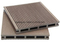 Compos&eacute; en plastique en bois de protection de Tiga de Decking ext&eacute;rieur chaud UV de vente