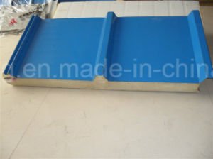 Panneaux &quot;sandwich&quot; de laines de PU/EPS/Mineral pour le toit/mur/pi&egrave;ce propre