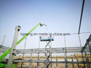 Construction l&eacute;g&egrave;re pr&eacute;fabriqu&eacute;e d'entrep&ocirc;t de structure m&eacute;tallique de Grand-Envergure