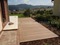 Recyclable Facile-Monter le Decking en plastique en bois du compos&eacute; WPC DIY