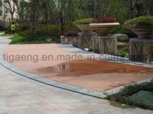 &Eacute;preuve recyclable de termite et Decking en plastique en bois du compos&eacute; WPC d'&eacute;preuve moisie