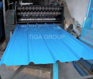 Tuile de toiture glac&eacute;e par couleur neuve de t&ocirc;le d'acier de mat&eacute;riaux de construction de b&acirc;timents