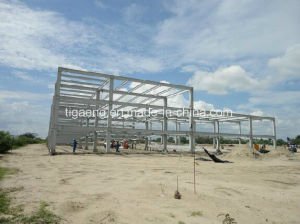Mod&egrave;le en acier de disposition de constructions de structure d'entrep&ocirc;t