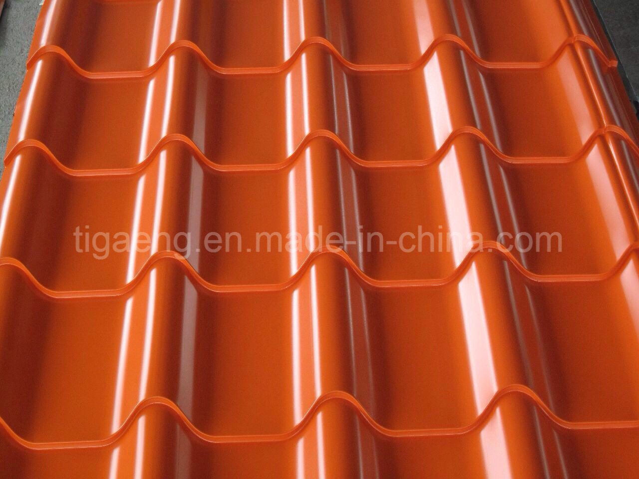 ASTM Standard Prepainted Zinc Coated Corrugated Aluminum Roofing