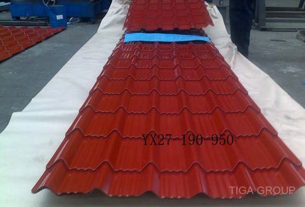 Trapezoidal Metal Roofing/Box Profile Roof Sheets Exported to Africa