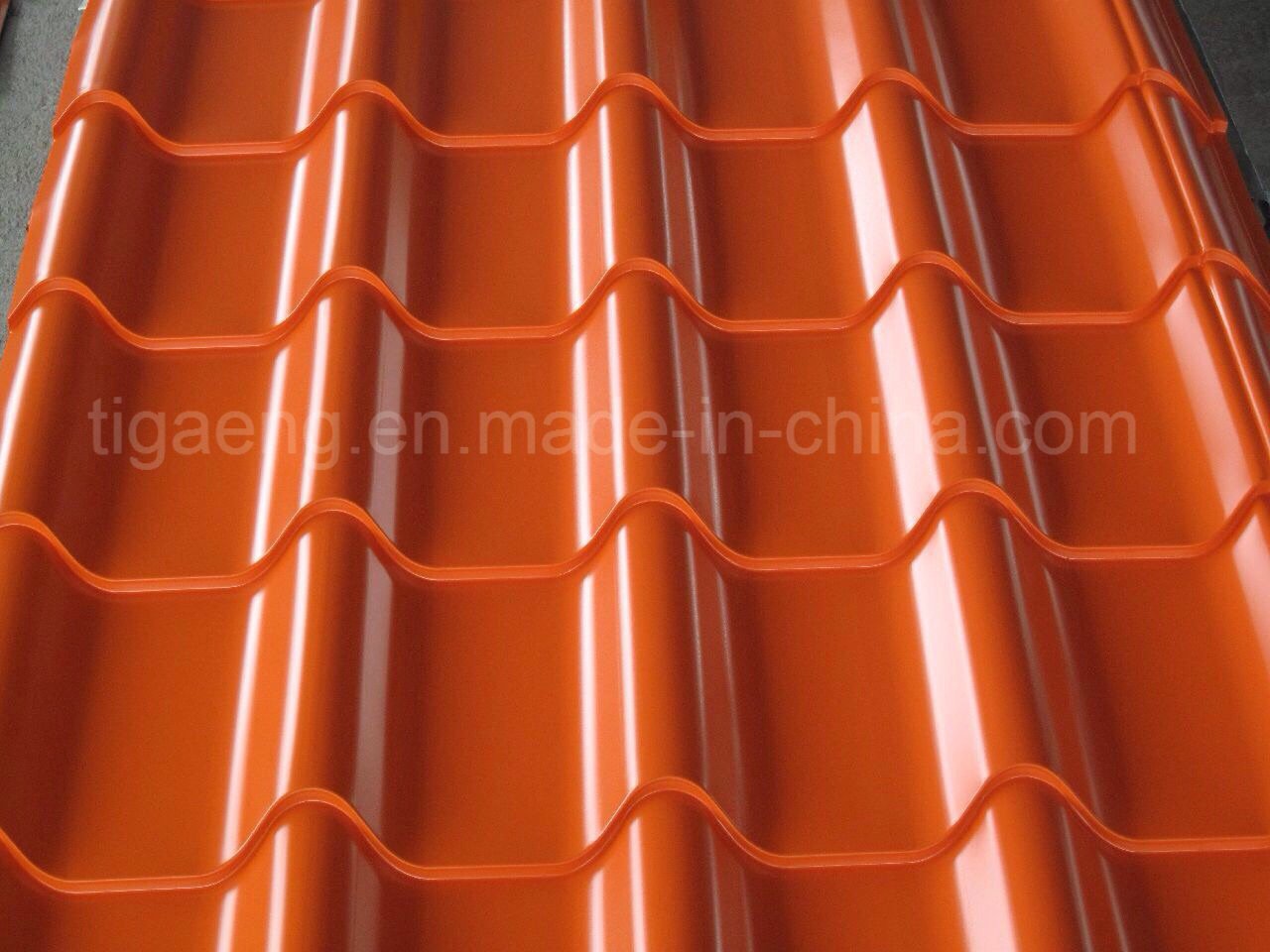 Roofing Sheet/Prepainted Corrugated Metal Roofing Panel in South America