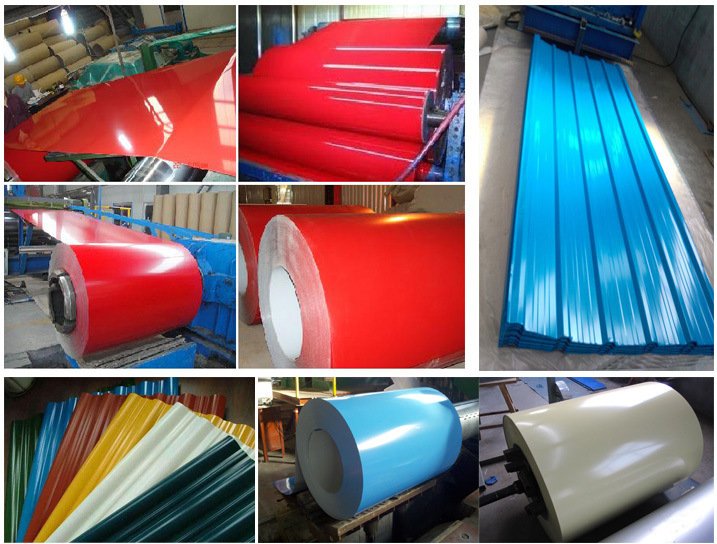 JIS G3322 Aluzinc Coated Roofing Sheet/Prepainted PPGI Roofing Tile