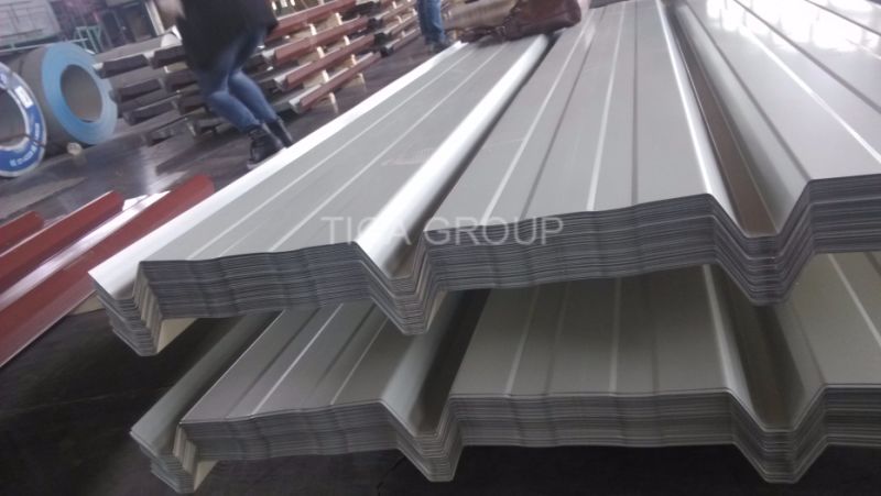 Color Coated S Profile PPGI Roof Tile/Corrugated Metal Roofing for Sale